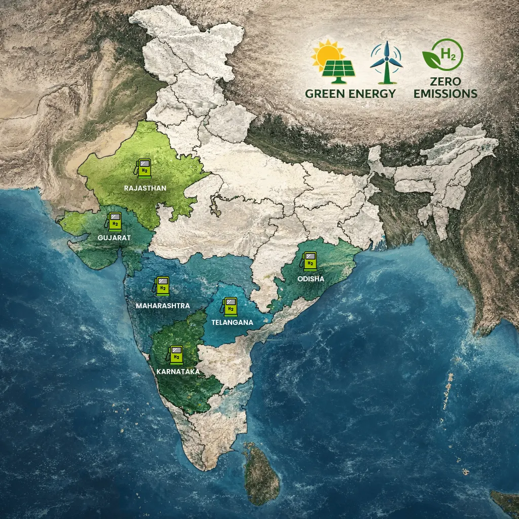 Hydrogen Network Map